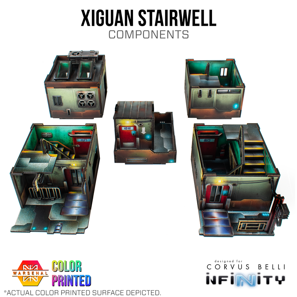 Xiguan  Components - Stairwell (ONLINE ORDER ONLY)
