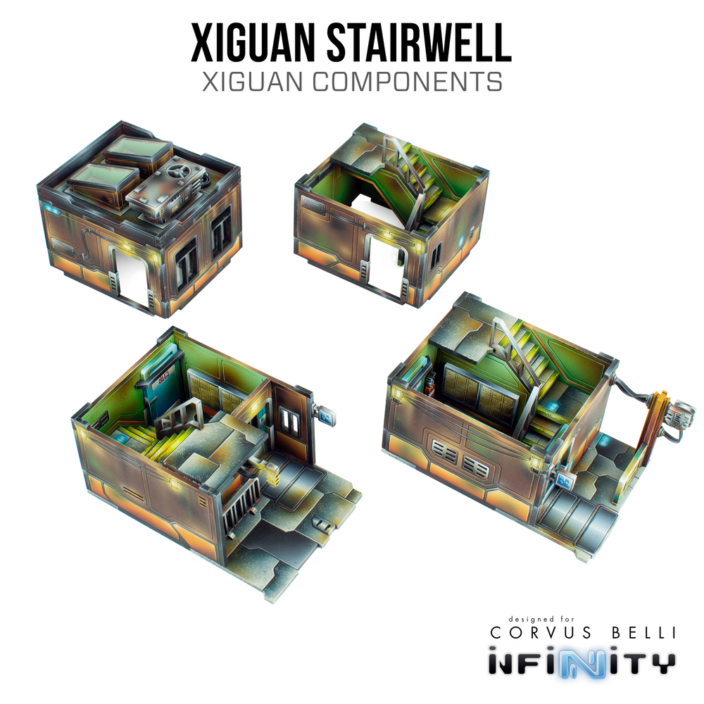 Xiguan  Components - Stairwell (ONLINE ORDER ONLY)