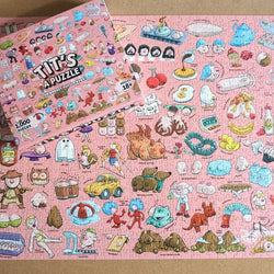 Tit's a Puzzle 1000 Piece Jigsaw Puzzle Sleazy Greetings (ONLINE ORDER ONLY)