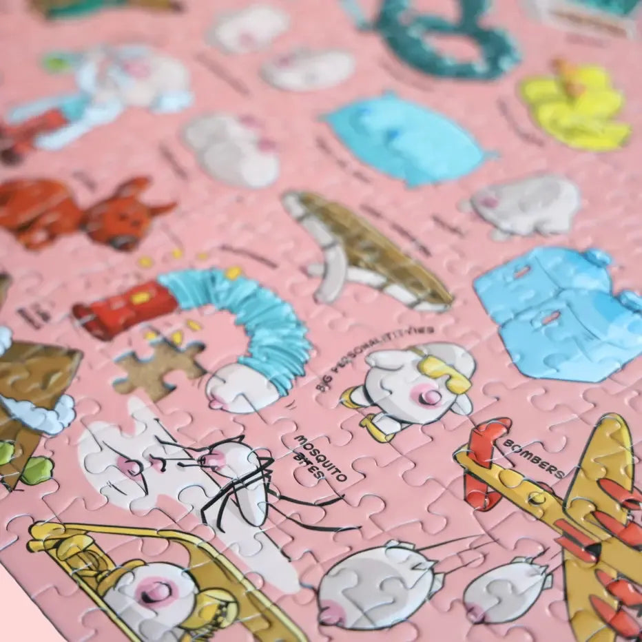 Tit's a Puzzle 1000 Piece Jigsaw Puzzle Sleazy Greetings (ONLINE ORDER ONLY)