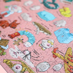 Tit's a Puzzle 1000 Piece Jigsaw Puzzle Sleazy Greetings (ONLINE ORDER ONLY)