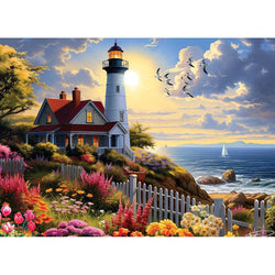To the Lighthouse 500 Piece Jigsaw Puzzle Cobble Hill (ONLINE ORDER ONLY)