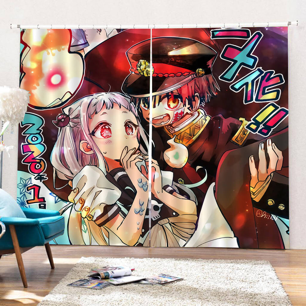 Toilet-bound Hanako-kun Curtains Blackout Window Drapes Room Decoration (Online Order Only)