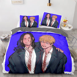 Tokyo Revengers Bedding Set Quilt Cover Without Filler (Online Order Only)
