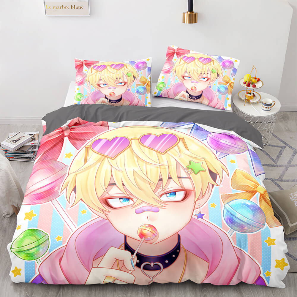 Tokyo Revengers Bedding Set Quilt Cover Without Filler (Online Order Only)