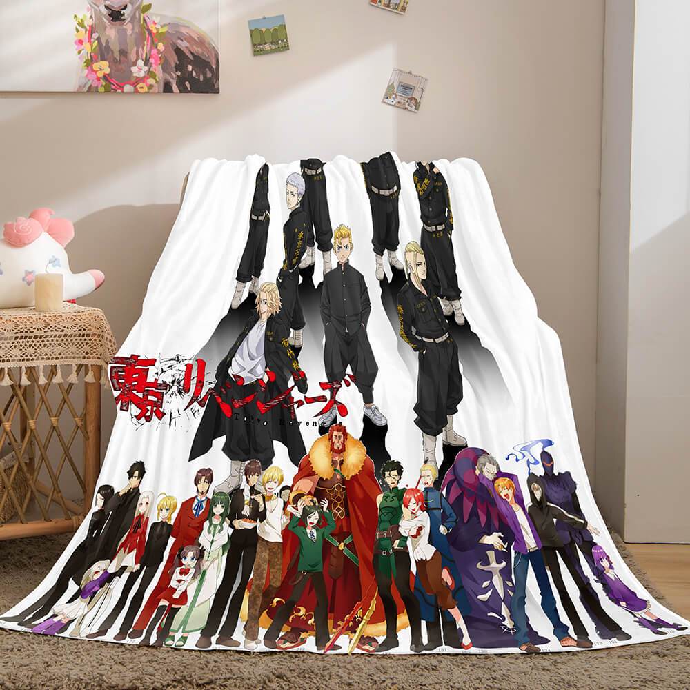 Tokyo Revengers Flannel Fleece Blanket (Online Order Only)