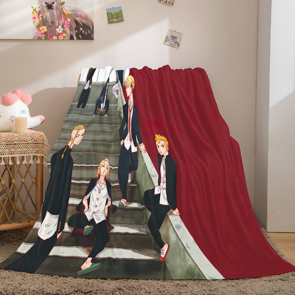 Tokyo Revengers Flannel Fleece Blanket (Online Order Only)