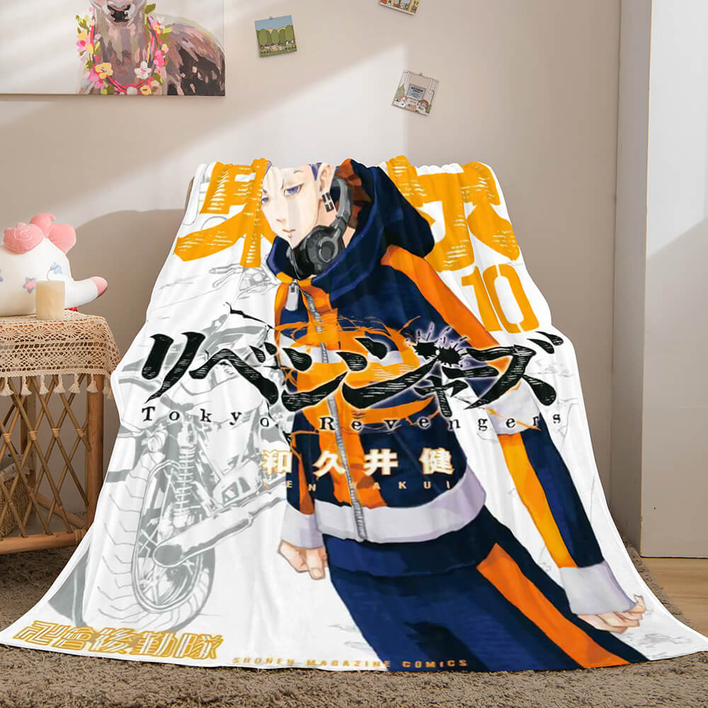 Tokyo Revengers Cosplay Flannel Blanket Throw (Online Order Only)