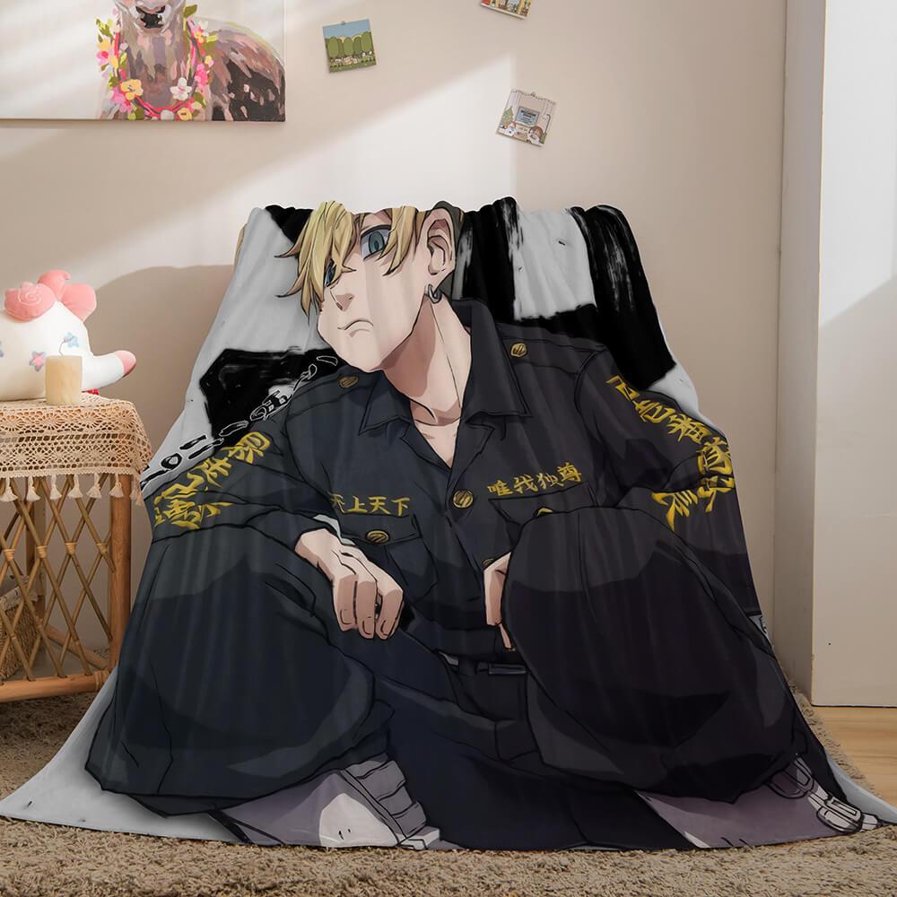 Tokyo Revengers Flannel Fleece Blanket (Online Order Only)