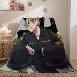 Tokyo Revengers Flannel Fleece Blanket (Online Order Only)