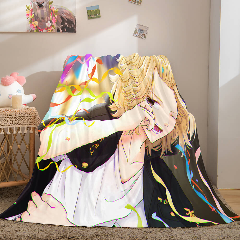 Tokyo Revengers Cosplay Flannel Blanket Throw (Online Order Only)