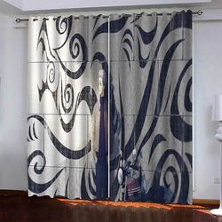 Tokyo Revengers Pattern Curtains Blackout Window Drapes (Online Order Only)