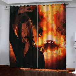 Tokyo Revengers Pattern Curtains Blackout Window Drapes (Online Order Only)