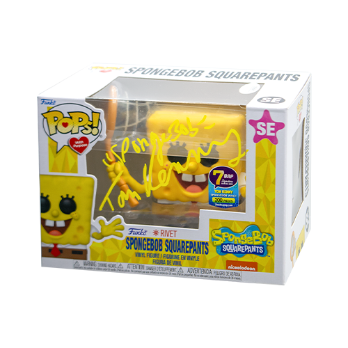Signature Series Tom Kenny Signed Pop - Spongebob Squarepants (Online Order Only)