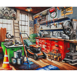 Tool Man's Garage 1000 Piece Jigsaw Puzzle Springbok (ONLINE ORDER ONLY)