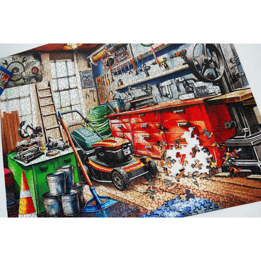 Tool Man's Garage 1000 Piece Jigsaw Puzzle Springbok (ONLINE ORDER ONLY)