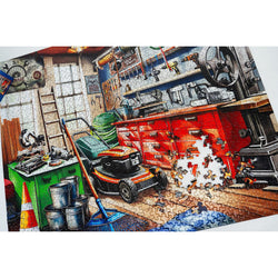 Tool Man's Garage 1000 Piece Jigsaw Puzzle Springbok (ONLINE ORDER ONLY)