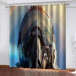 Top Gun Maverick Curtains Blackout Window Drapes (Online Order Only)