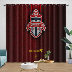 Toronto FC Curtains Blackout Window Drapes Room Decoration (Online Order Only)