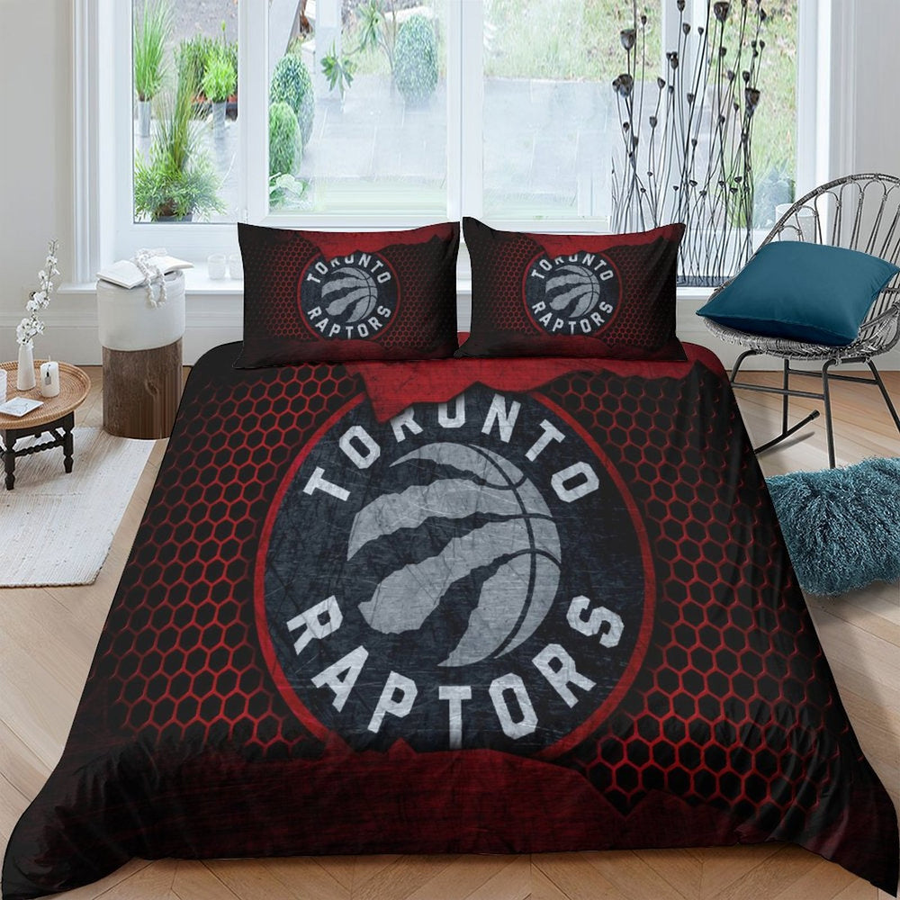 Toronto Raptors Bedding Set Duvet Cover Without Filler (Online Order Only)