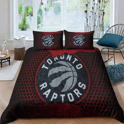 Toronto Raptors Bedding Set Duvet Cover Without Filler (Online Order Only)