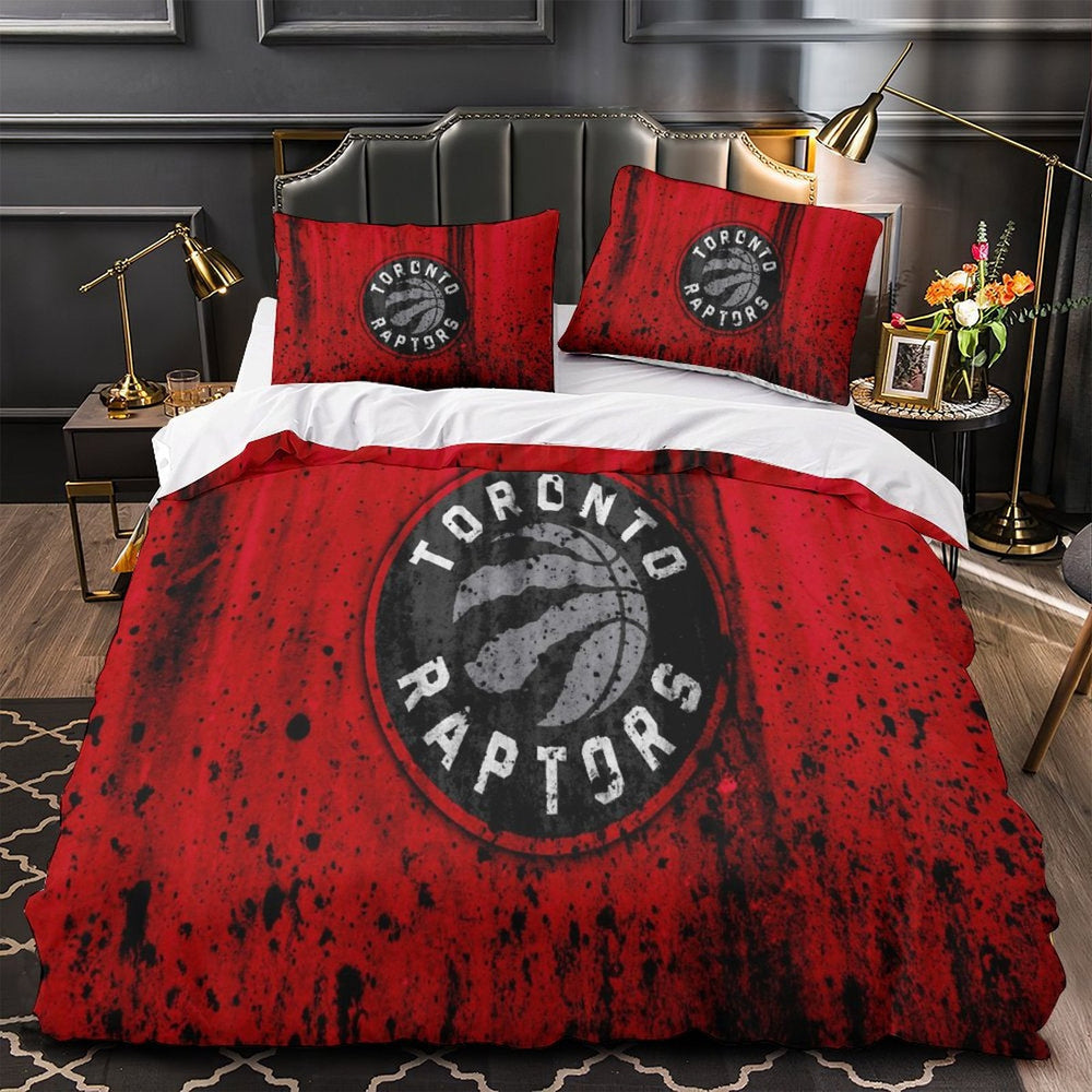 Toronto Raptors Bedding Set Duvet Cover Without Filler (Online Order Only)