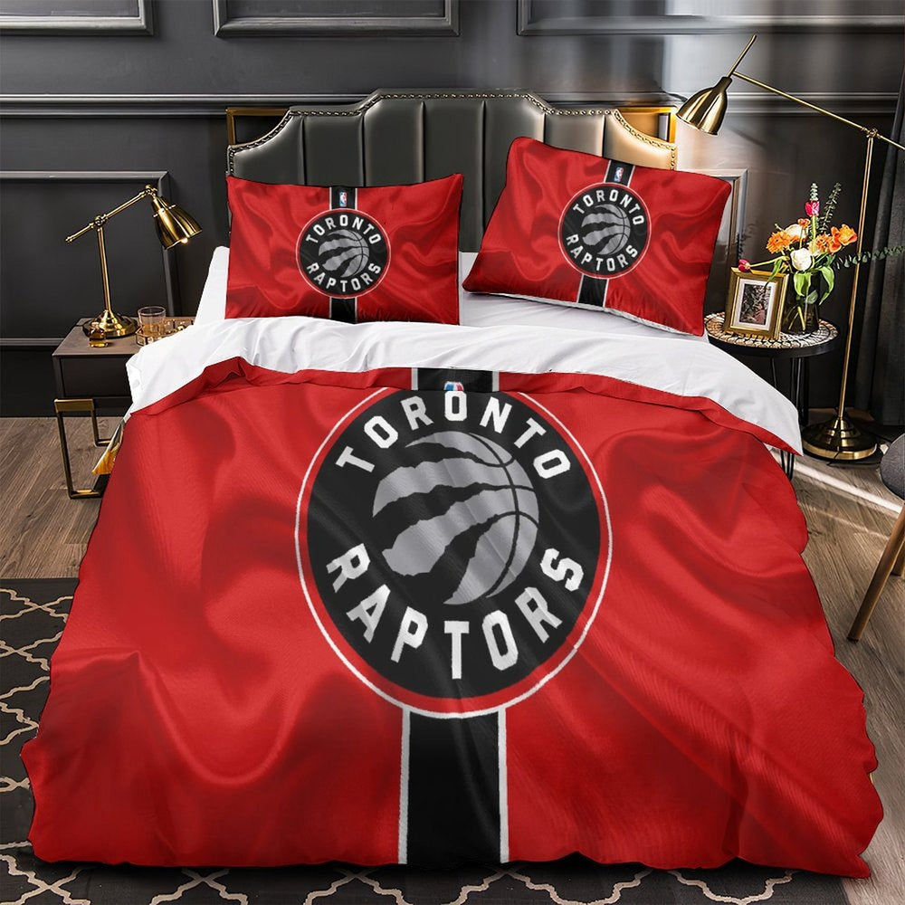 Toronto Raptors Bedding Set Duvet Cover Without Filler (Online Order Only)