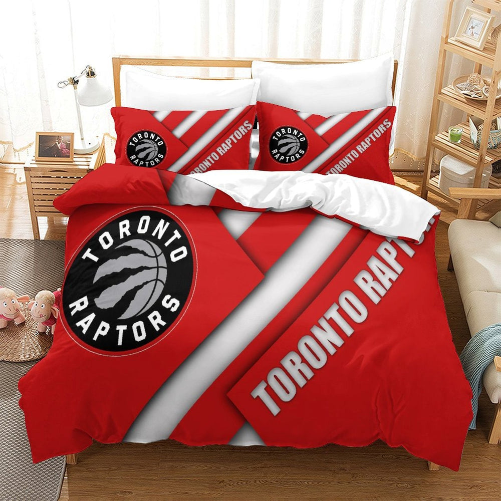 Toronto Raptors Bedding Set Duvet Cover Without Filler (Online Order Only)