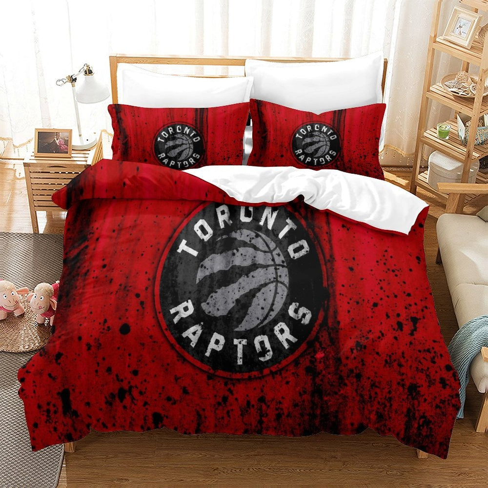 Toronto Raptors Bedding Set Duvet Cover Without Filler (Online Order Only)