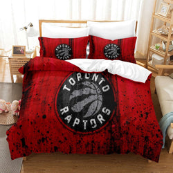 Toronto Raptors Bedding Set Duvet Cover Without Filler (Online Order Only)