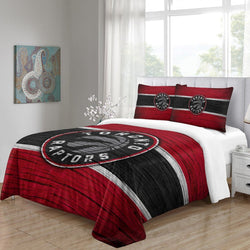 Toronto Raptors Bedding Set Duvet Cover Without Filler (Online Order Only)