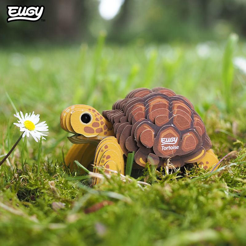Tortoise 3D Cardboard Model Kit Eugy (ONLINE ORDER ONLY)