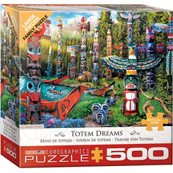 Totem Dreams 500 Piece Jigsaw Puzzle Eurographics (ONLINE ORDER ONLY)
