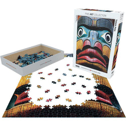 Totem Pole 1000 Piece Jigsaw Puzzle Eurographics (ONLINE ORDER ONLY)