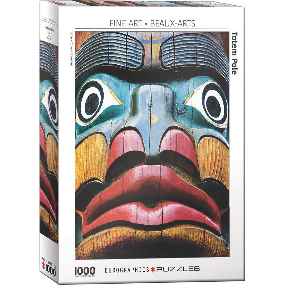 Totem Pole 1000 Piece Jigsaw Puzzle Eurographics (ONLINE ORDER ONLY)