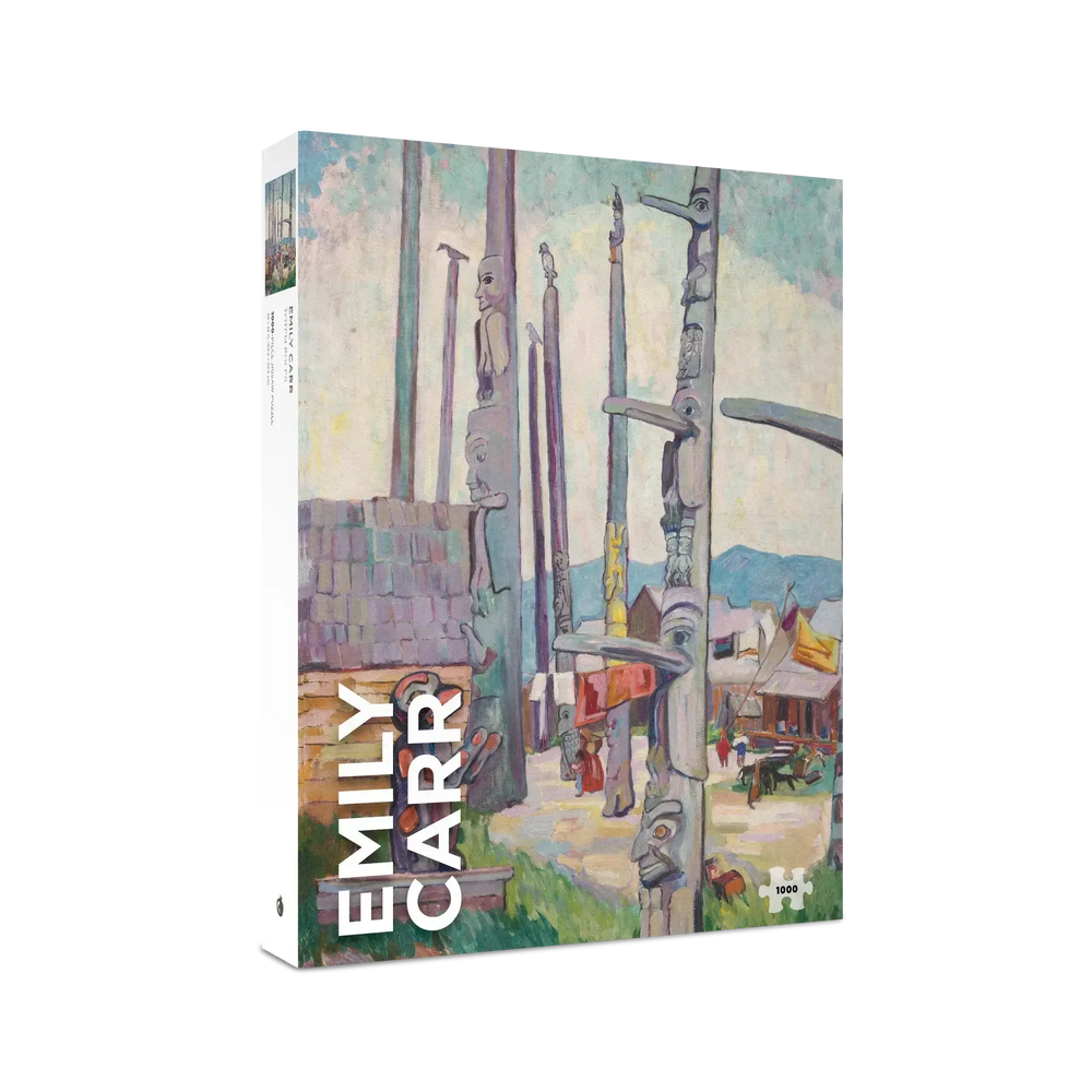 Totem Poles 1000 Piece Jigsaw Puzzle Pomegranate (ONLINE ORDER ONLY)