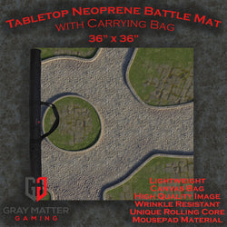 Town Center - Neoprene Battle Mat with Bag (Online Order Only)