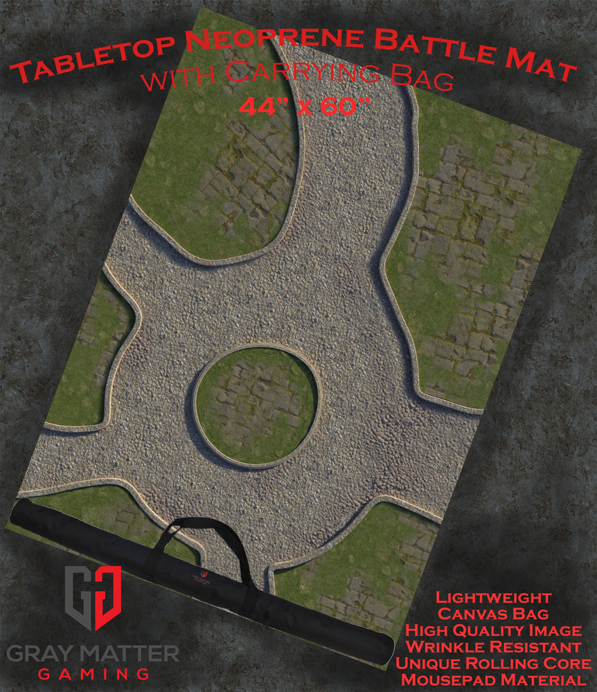 Town Center - Neoprene Battle Mat with Bag (Online Order Only)