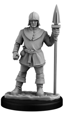 Town Guard Spearman (ONLINE ORDER ONLY)