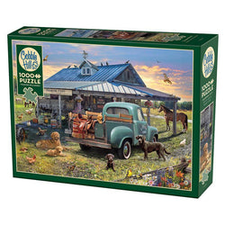 Trading Post 1000 Piece Jigsaw Puzzle Cobble Hill (ONLINE ORDER ONLY)