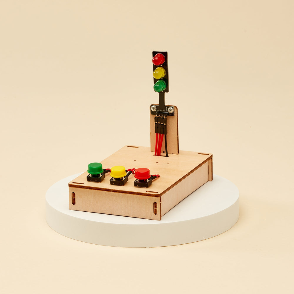 Traffic Lights DIY Kit, Educational STEM Toy