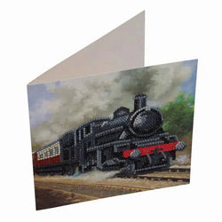 Train Crystal Art Card Kit Craft Buddy (ONLINE ORDER ONLY)