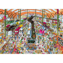 Train Station 2000 Piece Jigsaw Puzzle Heye (ONLINE ORDER ONLY)
