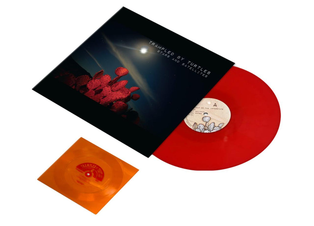 Trampled by Turtles - Stars And Satellites (Limited Edition, Clear Red Vinyl, Anniversary Edition) [Vinyl]