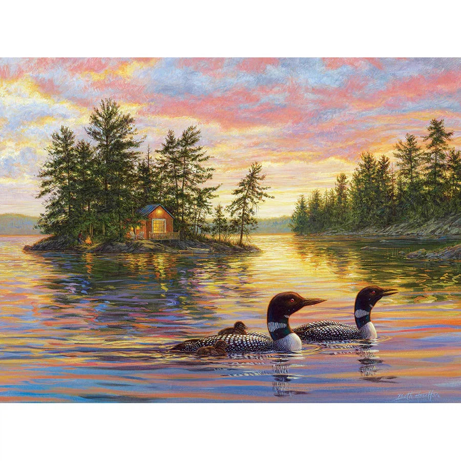 Tranquil Evening 275 Large Piece Jigsaw Puzzle Cobble Hill (ONLINE ORDER ONLY)