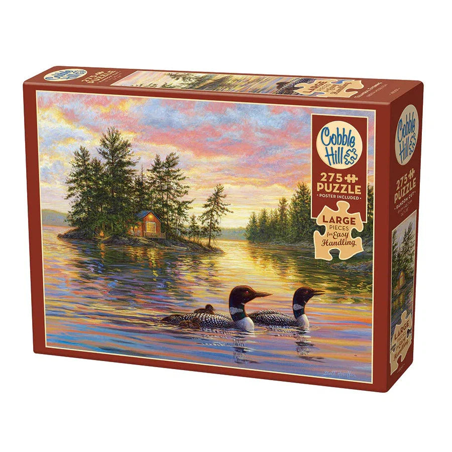 Tranquil Evening 275 Large Piece Jigsaw Puzzle Cobble Hill (ONLINE ORDER ONLY)