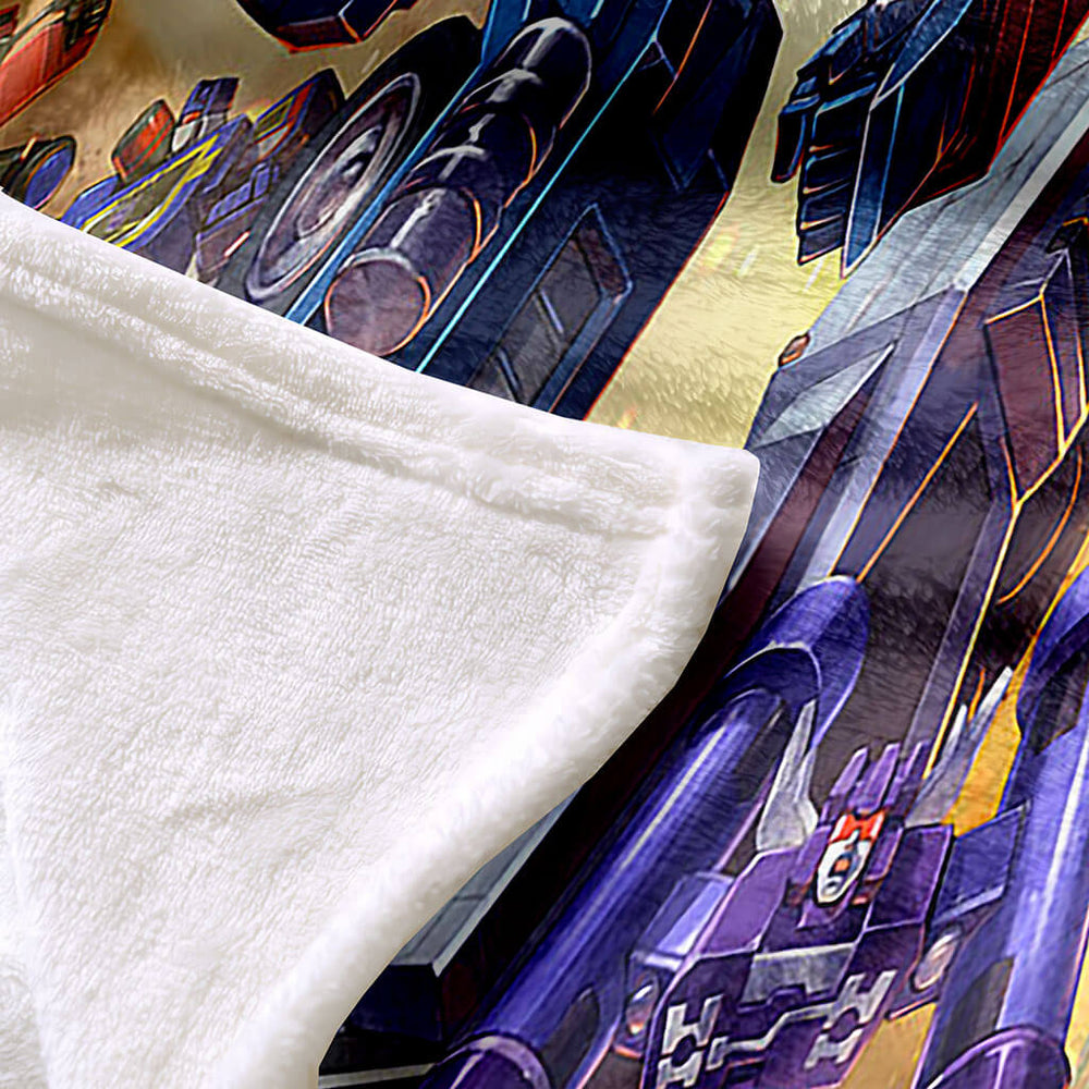 Transformers Blanket Flannel Throw Room Decoration (Online Order Only)