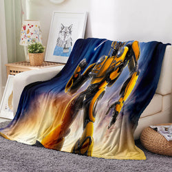 Transformers Blanket Flannel Throw Room Decoration (Online Order Only)
