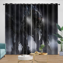 Transformers Curtains Pattern Blackout Window Drapes Room Decoration (ONLINE ORDER ONLY)