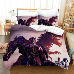 Transformers Optimus Prime Cosplay Bedding Set Quilt Cover (Online Order Only)